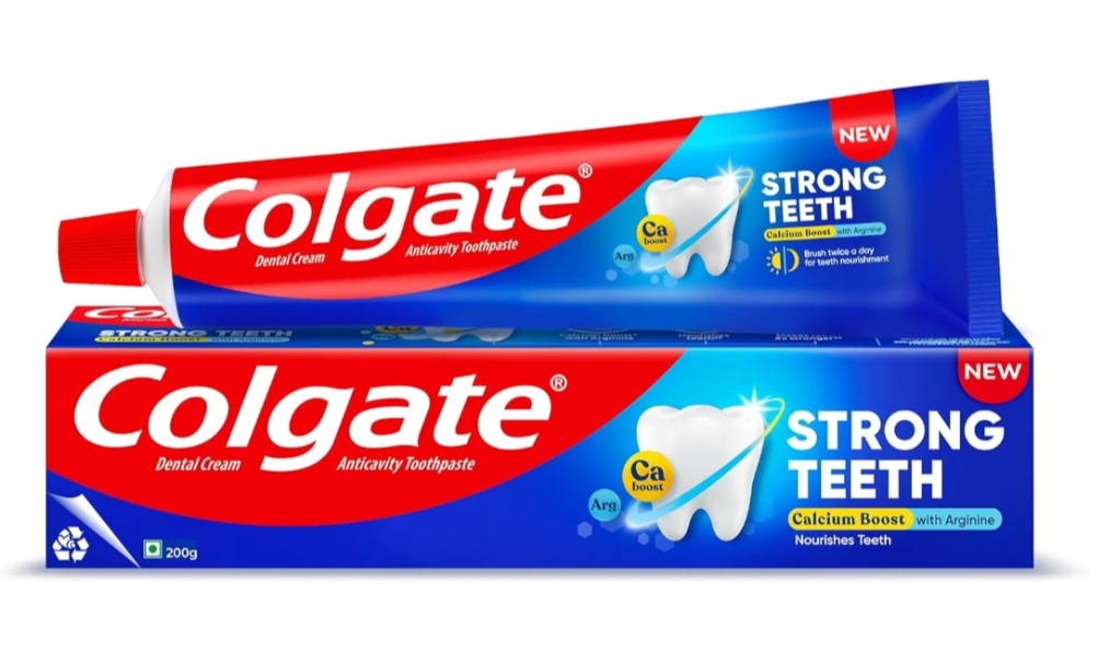 कोलगेट स्ट्रांग टीथ टूथ पेस्ट 200 ग्राम (Colgate Strong Teeth Tooth Paste 200 Gm)