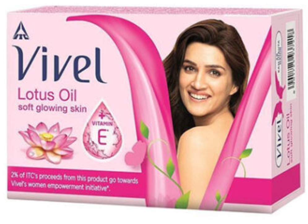 विवेल लोटस साबुन 100 ग्रा ( Vivel Lotus Oil Sabun ₹40)