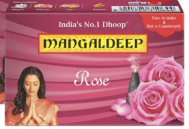 मंगलदीप गुलाब धूप 15/-( Mangaldeep Gulab /Rose Dhoop) 