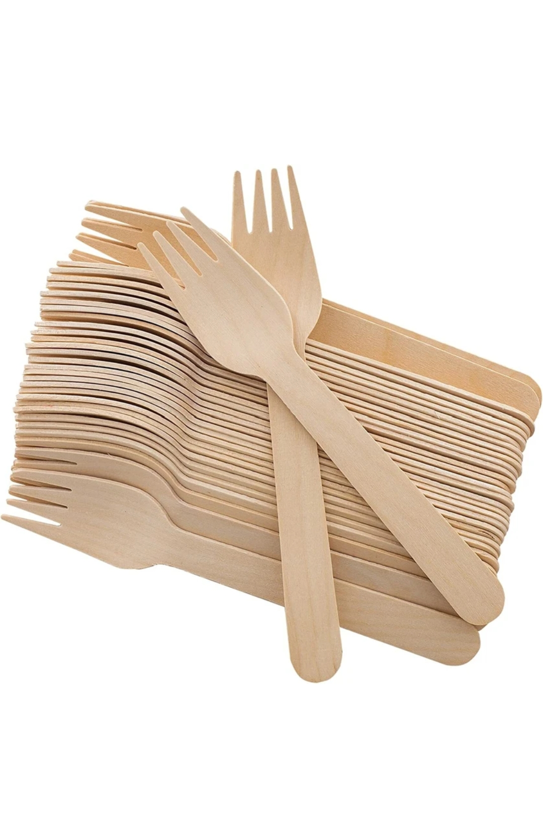 चाउमीन चम्मच लकड़ी 100पीस ( Chaumin Chammach Wooden 100Pc)Fix 45