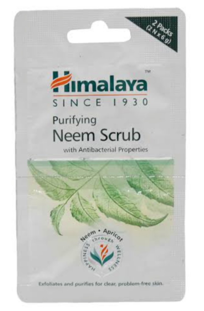 हिमालया नीम फेस स्क्रब 10 रु ( Himalaya Neem Face Scrun 10 Rs)