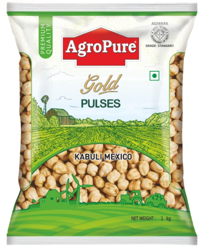 एग्रो प्योर काबुली चना बड़ा साइज 1केजी(Agro Pure Gold Kabuli Chhola Chana, Kabuli Chana Bada Size 1Kg)कोड-EP8