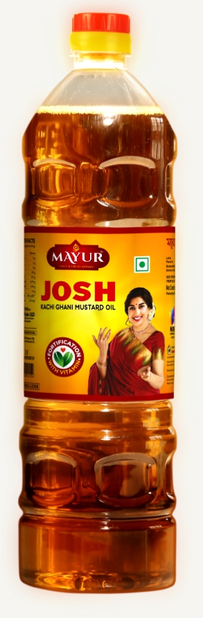 जोश सरसों तेल 01 ली बोतल ( Josh Kachchi Ghani Sarso Tel 01 L)R145004