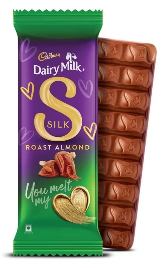 डेयरी मिल्क सिल्क रोस्ट अलमंड ₹98/- (Dairy Milk Roast Almond Chocolate ₹98/-)