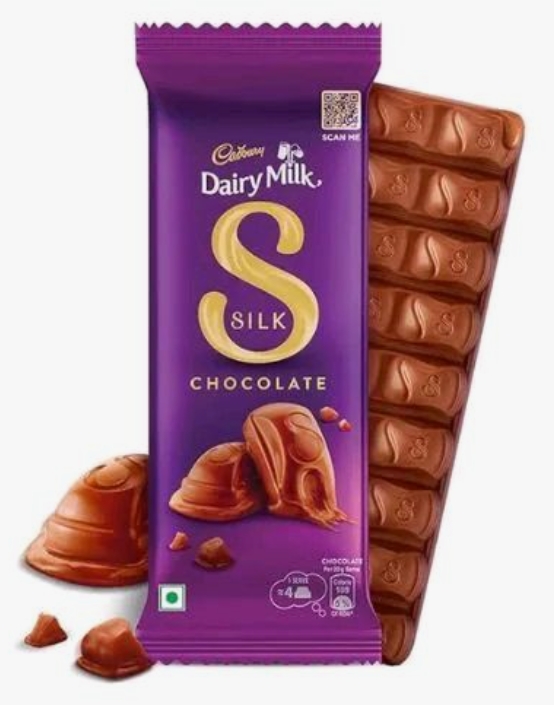 डेयरी मिल्क सिल्क चॉकलेट ₹100/- (Dairy Milk Silk Chocolate ₹100/-)