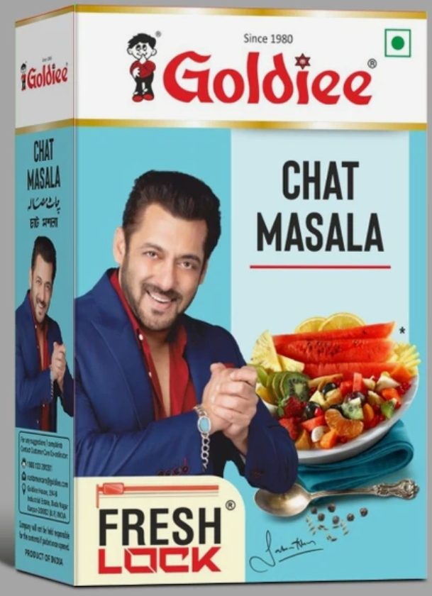 गोल्डी चाट मसाला 50 ग्राम(Goldiee Chat Masala 50Gm)D145025