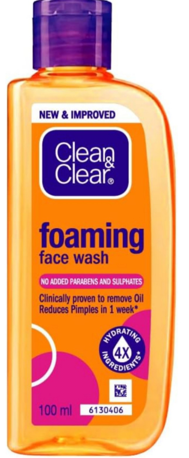 क्लीन क्लियर फेसवॉश 100 ML ( CLEAN CLEAR FACE WASH 100 ML)