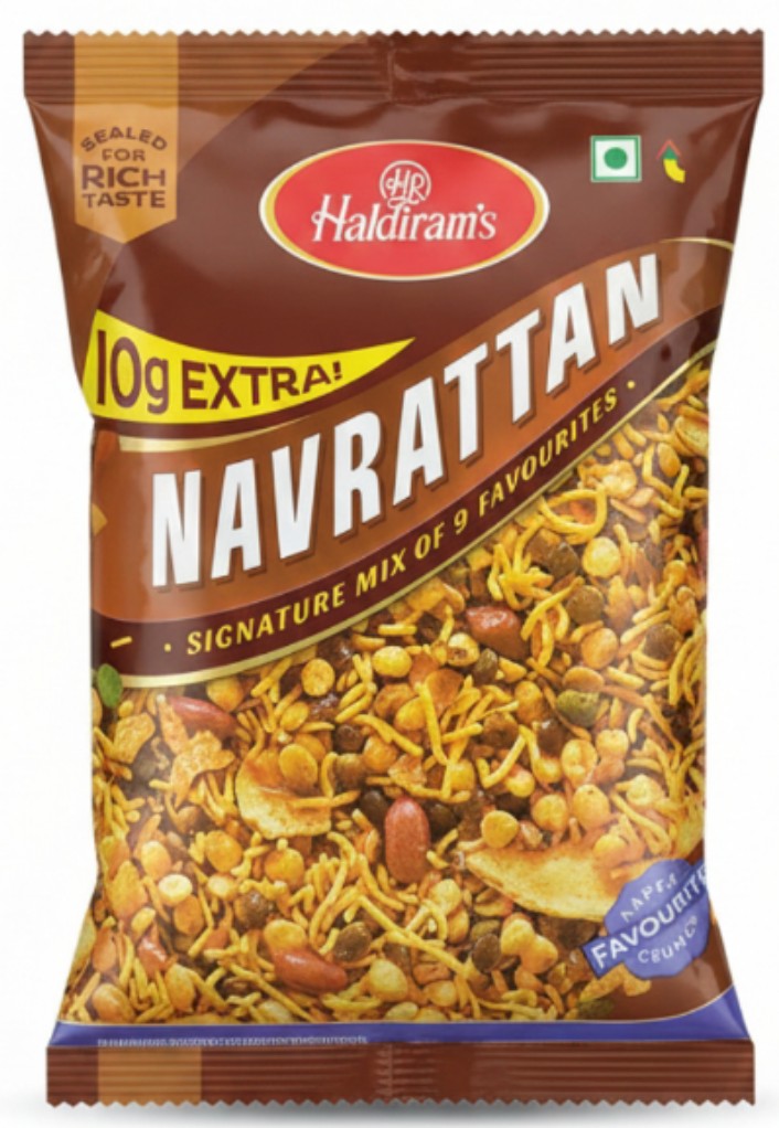 हल्दीराम नवरत्न मिक्स 200ग्राम (Haldiram Navratan Mix 200Gm)D145011