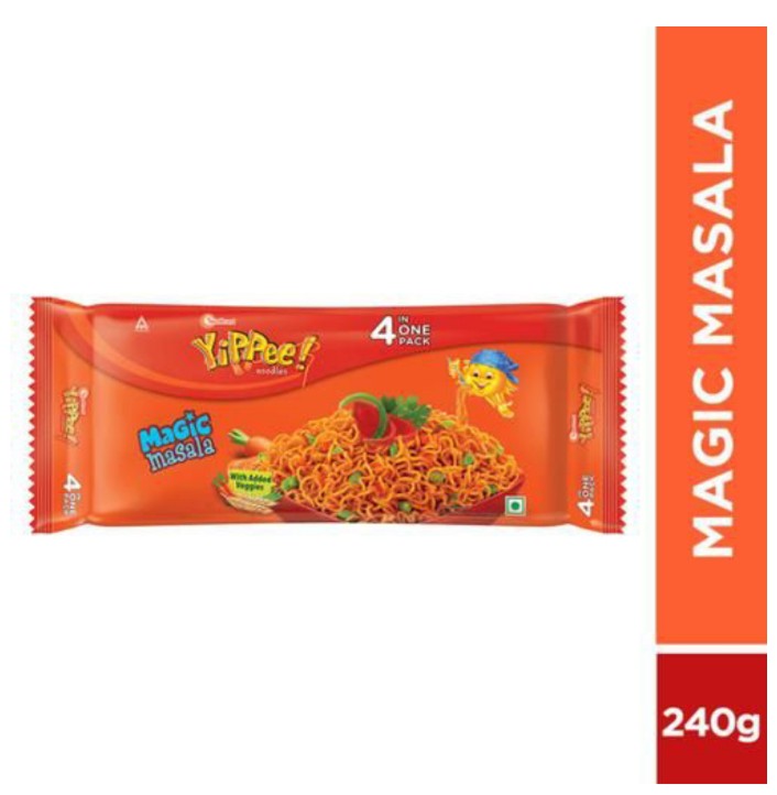 येप्पी नूडल्स 240 ग्राम (Yippee Noodles 240 Gram Packet)