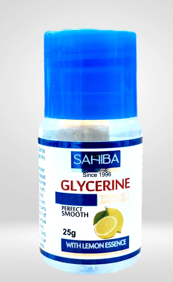  ग्लिसरीन 25ग्राम(Sahiba Glycerin ₹16/-)