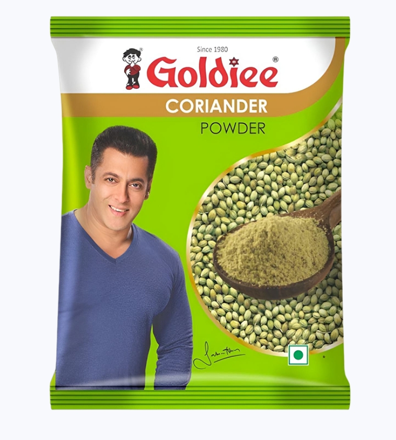धनिया पाउडर 1किग्रा(Goldiee Dhaniya Coriander Powder 1kg)Code Bc35)