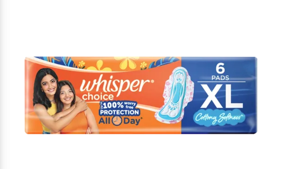 व्हिस्पर चॉइस XL 6पीस (Whisper Choice XL-6Pc)D145010
