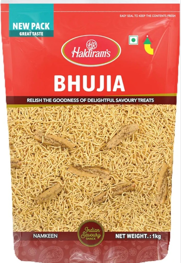 हल्दीराम बेसन भुजिया 200ग्राम (Haldiram Besan Bhujiya 200Gm)D145015
