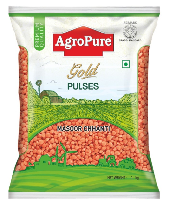 एग्रोप्योर लाल मसूर दाल 500ग्राम(Agro Pure Lal Masoor Dal/Masur Dal/Pluses/Masoor Malka) EP 08