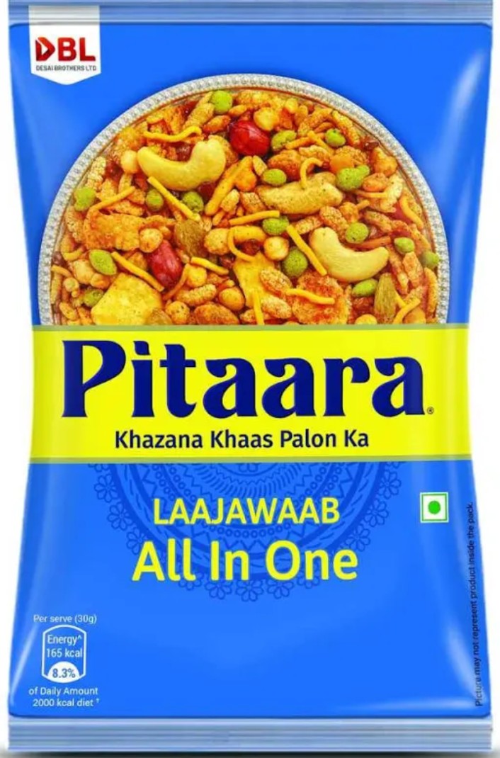 पिटारा  लाज़वाब नमकीन 900ग्राम (Pitaara All In One Pitara 900Gm)D145050