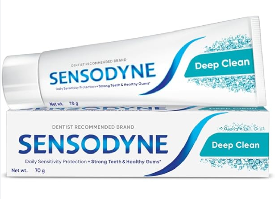 सेंसोडायन डीप क्लीन 70ग्राम (Sensodyne Deep Clean Toothpast 70Gm)