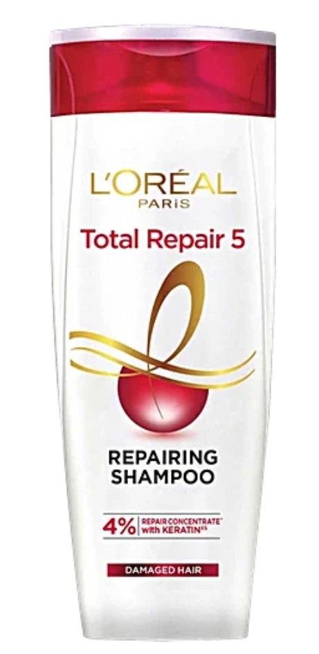 लॉरियल टोटल रिपेयर 5 शैंपू 180ml(L'Oreal Total Repair 5 Shampoo 180Ml)