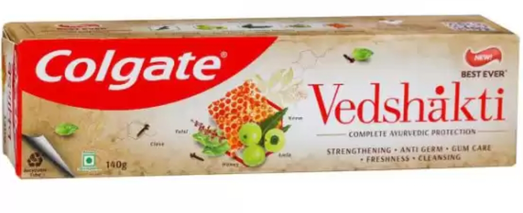 कोलगेट वेदशक्ति टूथपेस्ट 140ग्राम (Colgate Vedshakti Tooth Peste 140Gm)