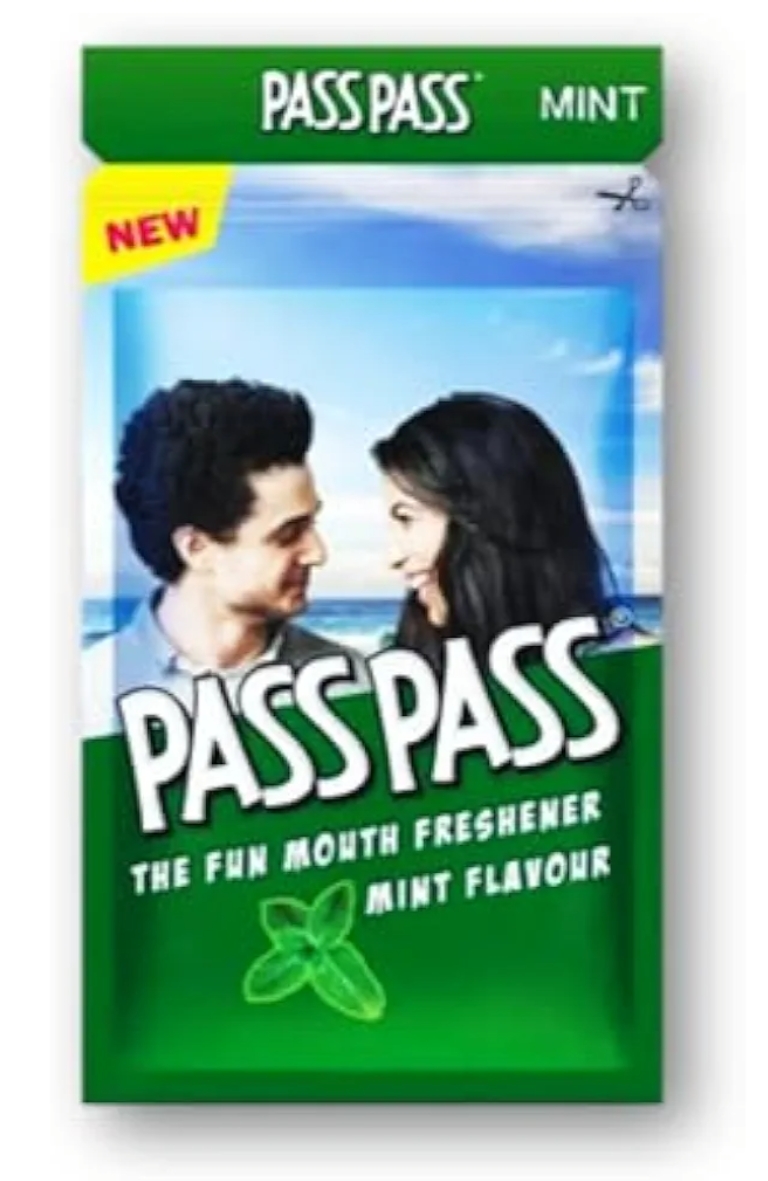 पास पास माउथ फ्रेशनर मिंट₹5/-( Pass Pass Mouth Freshner With Mint)