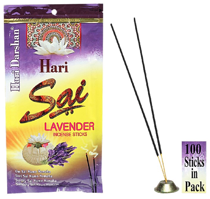 हरि दर्शन लैवेंडर अगरबत्ती 120 ग्राम ( Hari Darshan Lavender Agarbatti 120 Gm -100 Stick)D145036