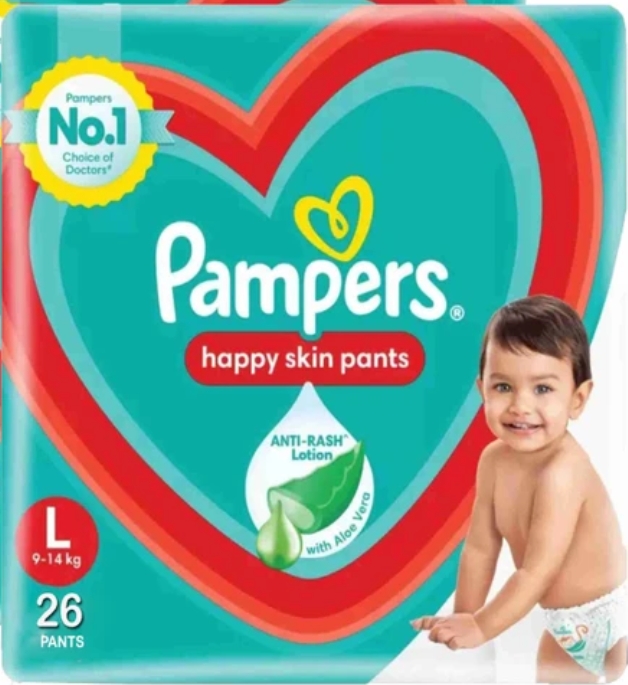 पैम्पर्स पैंट्स (L-26N)(Pampers Pant (L-26Pant)