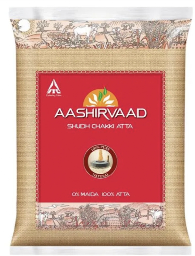 आशीर्वाद आटा 05 किग्रा। Aashirwad Atta @ 5Kg Bag