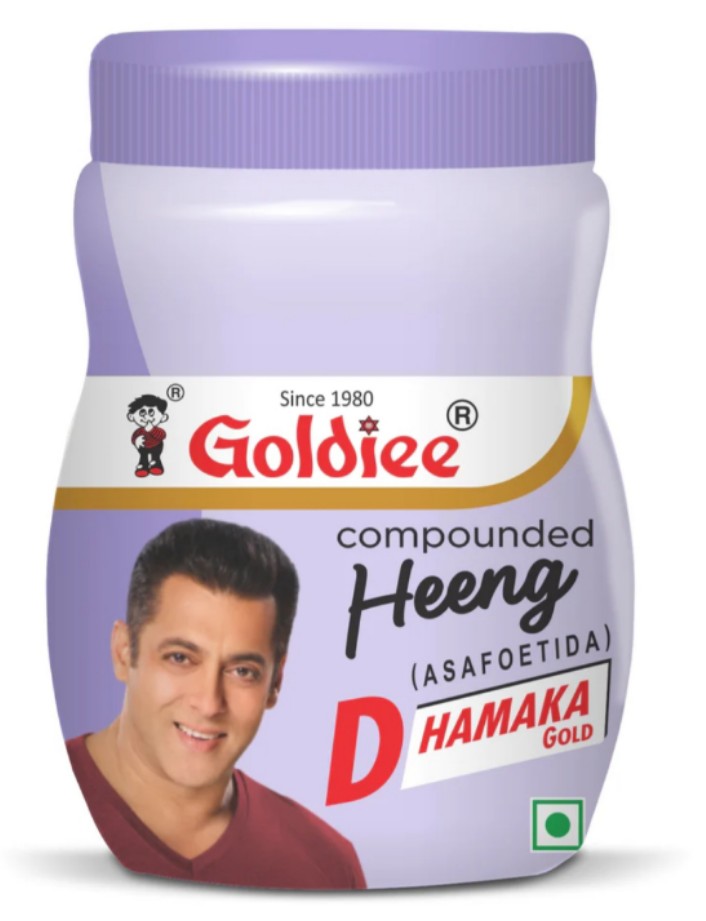 गोल्डी धमाका हींग 100 ग्रा ( Goldiee Dhamaka Heeng/Hing/heing)