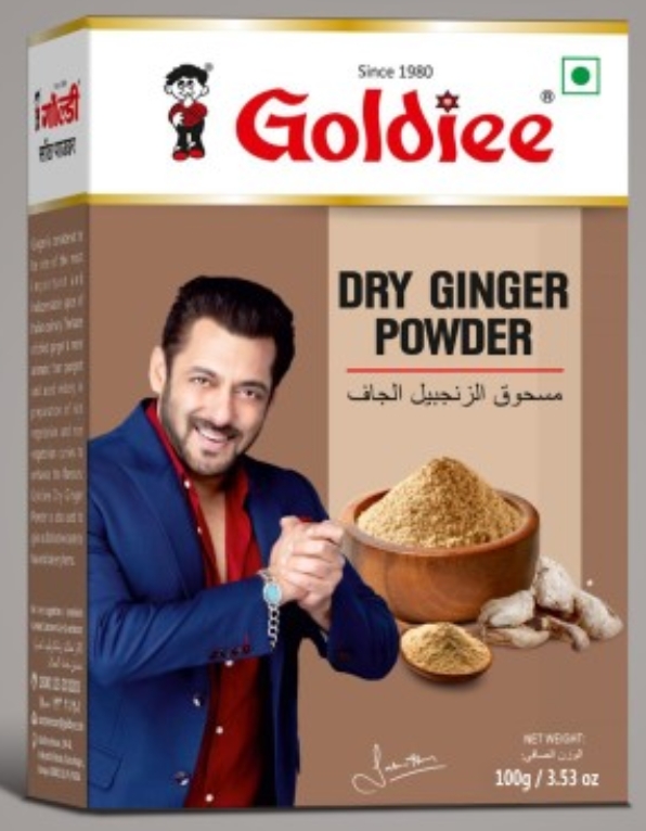गोल्डी पीसी अदरक 50ग्राम (Goldiee Dry Ginger Powder 50Gm)D145025
