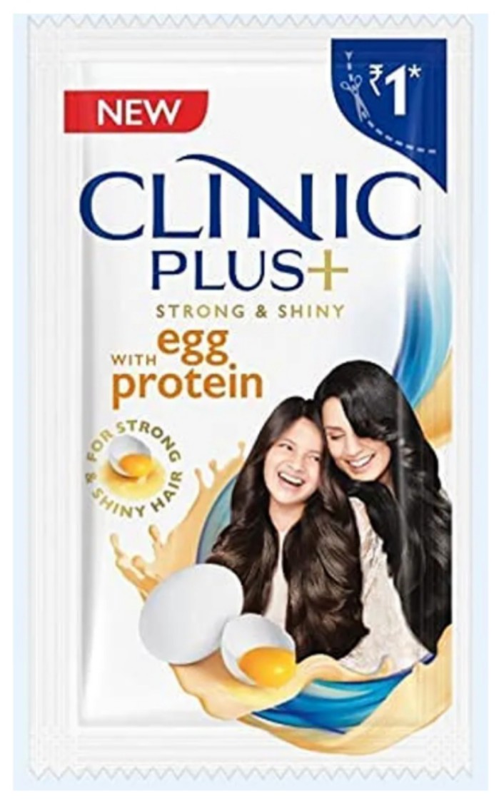 क्लीनिक प्लस एग 1 रू।  Clinic Plus Egg Pro Rs 1.00