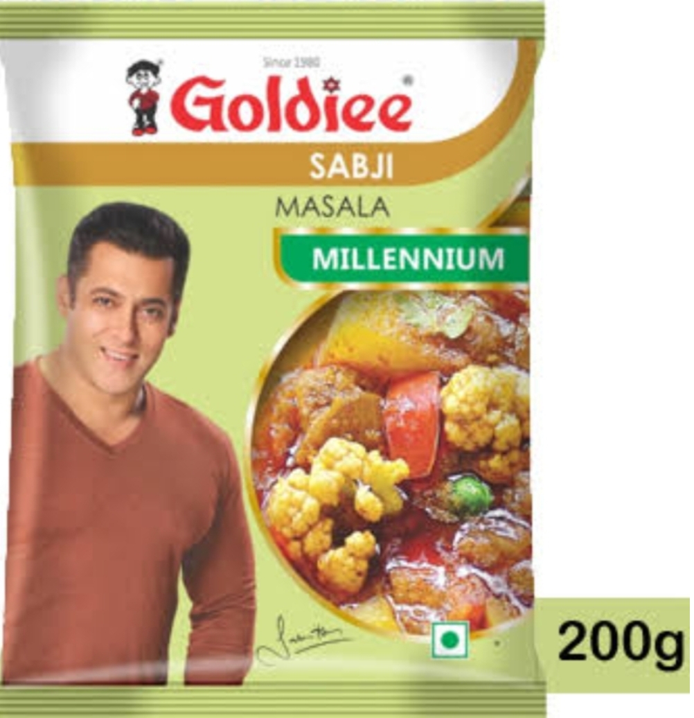 सब्जी मसाला 200 ग्राम (Goldiee Sabji Masala Goldiee 200 Gm )D145033