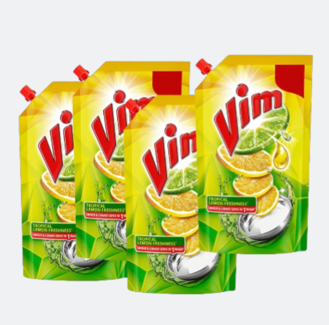 विम डिशवॉश लिक्विड ₹20(Vim Anti Smell With Pudina Pack of 6)D145012