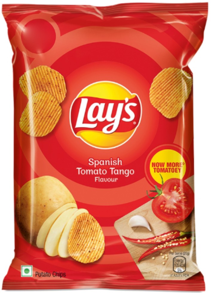 लेस स्पेनिश टोमैटो 20/- (Lays Spainish Tomato 20/-) D145006