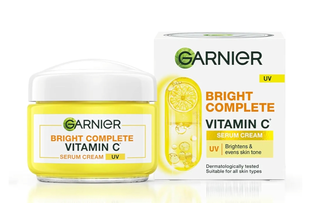 गार्नियर विटामिन C सीरम क्रीम 45gm(Garnier Vitamin C Serum Cream 45gm)