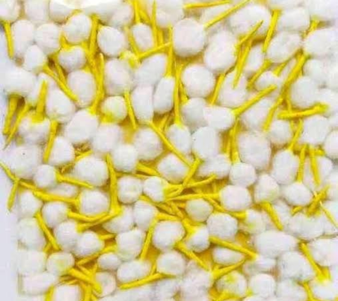 रुई गोल बाती रू 10/-(Rui Gol Bati 10/- Packet)D145008