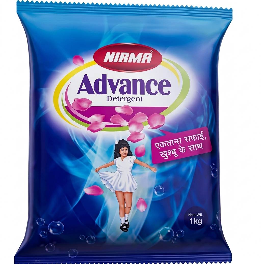 निरमा एडवांस डिटर्जेंट 1केजी(Nirma Advance Detergent 1Kg)D145007