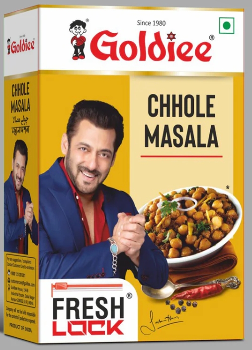 गोल्डी छोला मसाला100ग्रा (Goldiee Chhola Masala 100gm)D145025