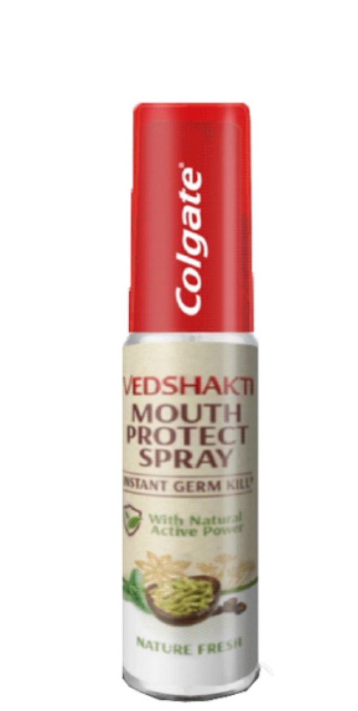 कोलगेट विदेशक्ति माउथ स्प्रे (Colgate Vedshakti Mouth Protect Spray 10 Gm)