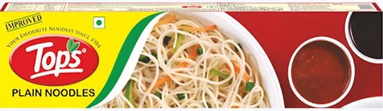 टॉप्स प्लेन हक्का नूडल्स  300ग्राम ( Tops Plain Hakka Noodles ₹65/-)