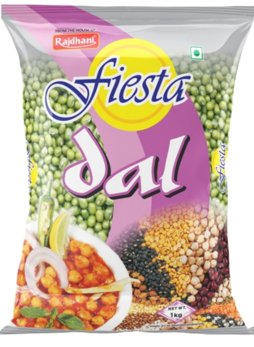 फिएस्टा मूंग साबुत 1केजी (Fiesta Moong Sabut 1 kg)