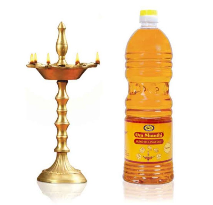 पूजा तेल और रूई बाती