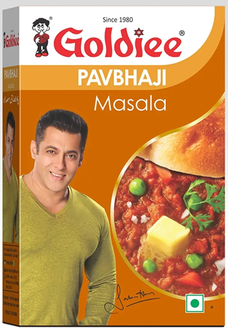 पाव भाजी मसाला 50 ग्रा (Pav Bhaji Masala Goldiee 50gm) Code BC20 