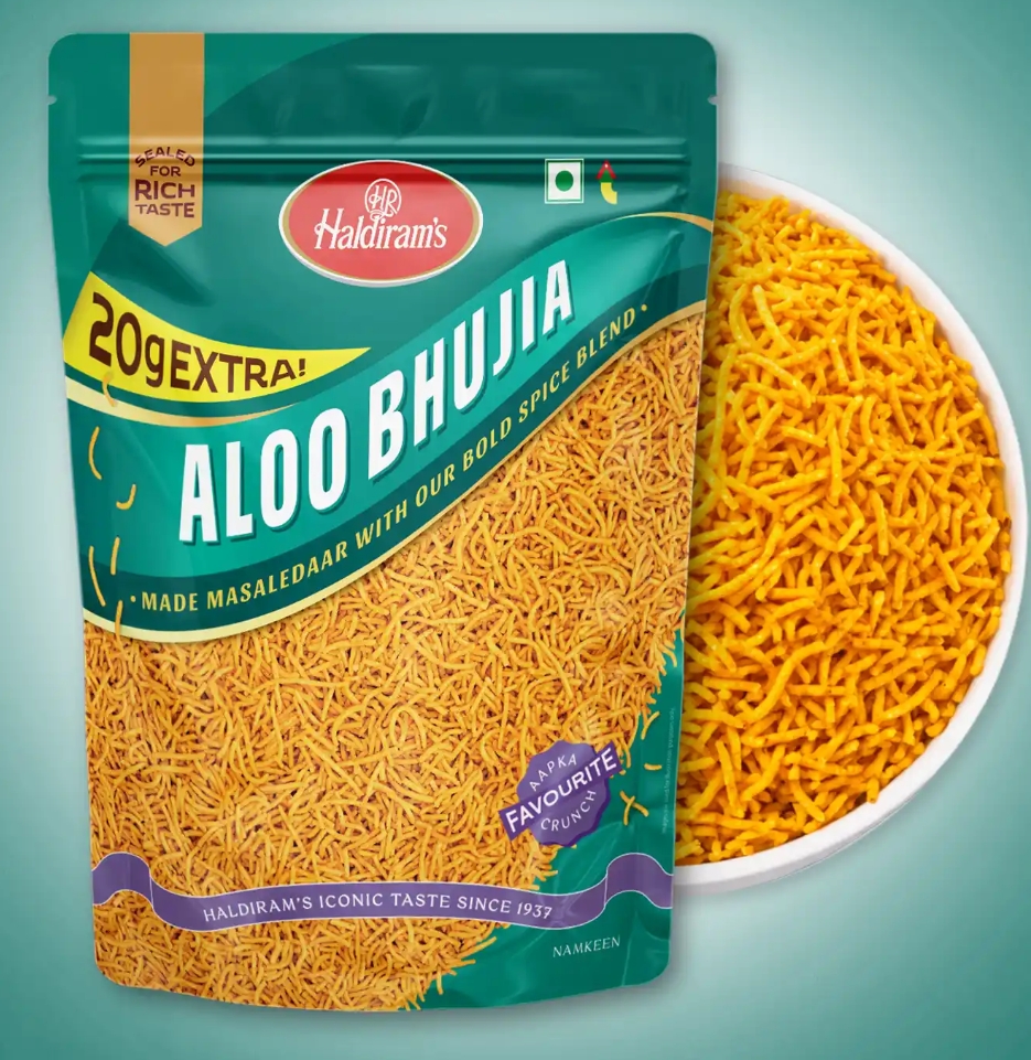 हल्दीराम आलू भुजिया 1किलो ग्राम (Haldiram Aloo Bhujiya 1Kg)D145011