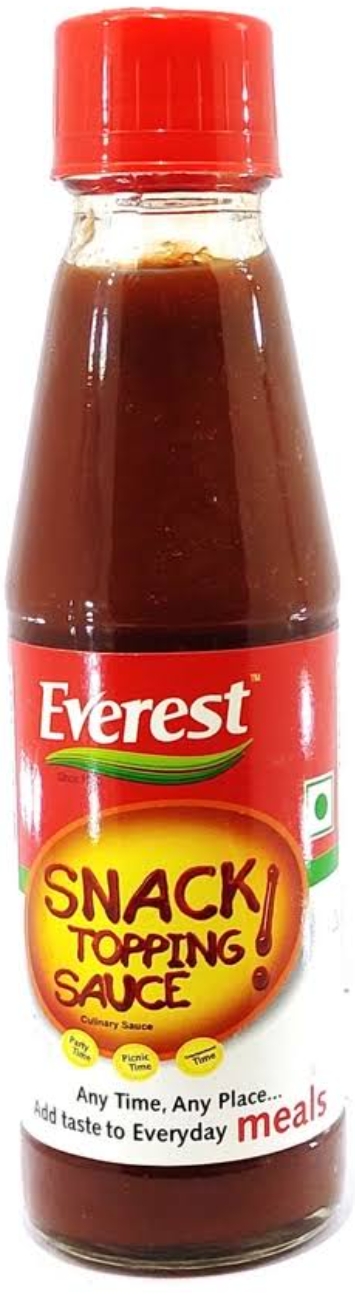 एवरेस्ट टॉपिंग सॉस 190ग्राम (Everest Snack Topping Sauce Sauce 190G)