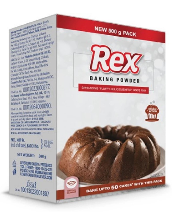 रेक्स बेकिंग पाउडर 500 ग्राम ( Rex Baking Powder 500 Gram)