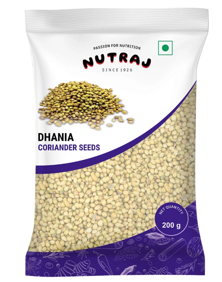 नटराज साबुत धनिया 200ग्राम (Nutraj Coriander Seeds 200Gm)