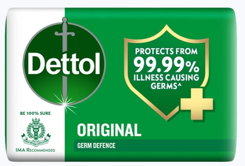 डेटॉल साबुन 100ग्राम (Dettol Origional Soap 100Gm)