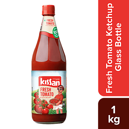 किसान फ्रेश टोमैटो केच अप 1 Kg(Kissan Fresh Tomatto Ketchup 1Kg(D145006)