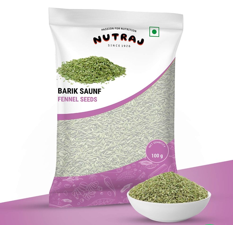 नटराज बारीक सौंफ 100ग्राम (Nutraj Barik Saunf (Fennel Seeds) 100Gm)M145020