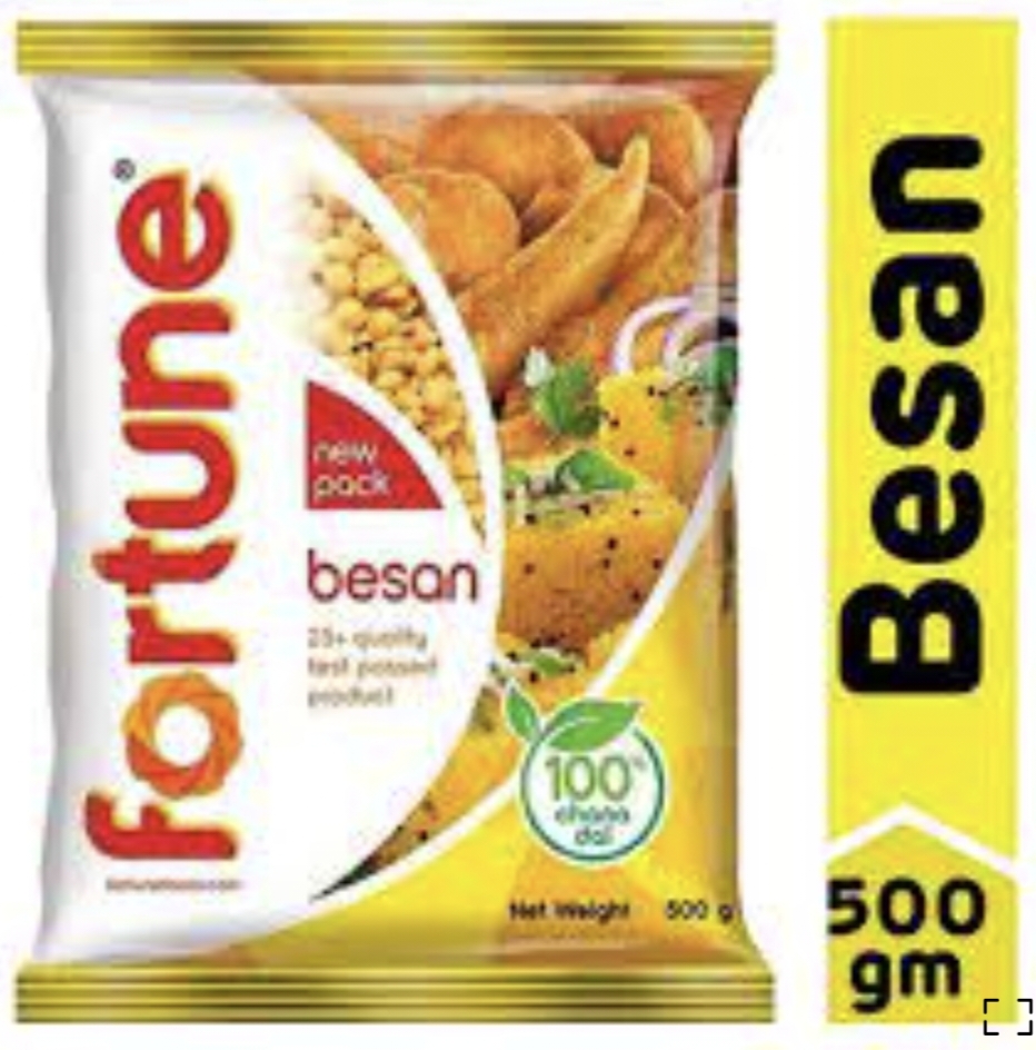 फॉर्चून बेसन 500ग्राम (Fortune Besan 500Gm)