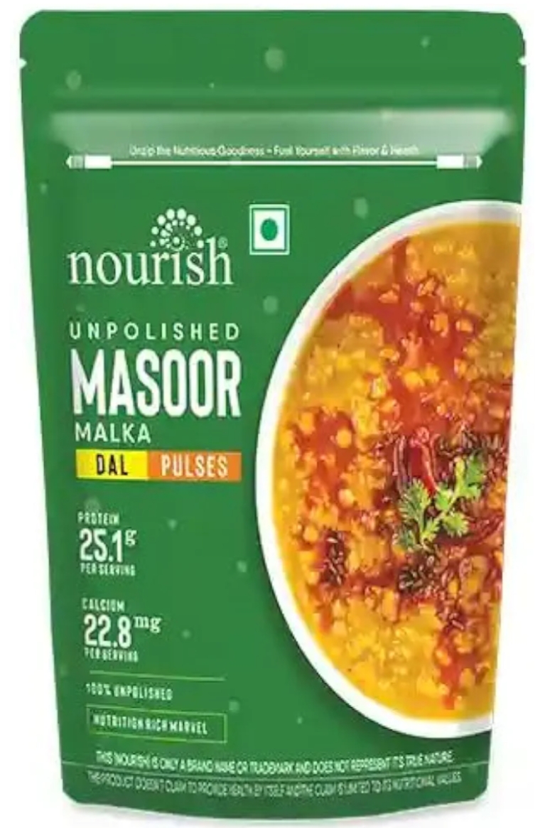 नॉरिस मसूर मलका 500ग्राम (Nourish Masoor Malka 500gm)Code EP6 